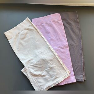 3 Breezies Long Leg Panty/Shorts- 2X
